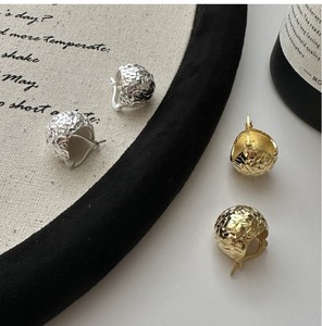 S925 Sterling Silver Korean Niche Design Simple Retro Ice Ice Ice Ear Buckle Vegetable Basket Retro Earrings Wholesale - Product Image 5