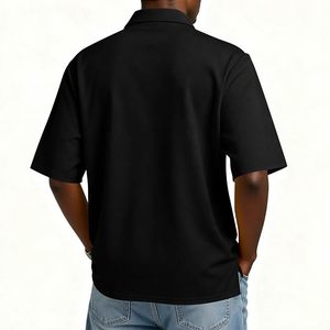Polo Casual para Hombre, Premium, Transpirable, de Algodón, Manga Corta, para Golf, Tenis y Deportes, con Diseño de Logotipo Personalizado - Product Image 4