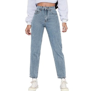 Pantalones Vaqueros de Mezclilla Personalizados de Alta Calidad para Mujer, Corte Ajustado, Cintura Baja, Lavados - Product Image 4
