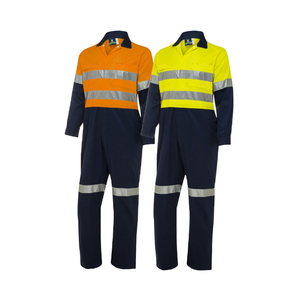 Combinaisons Réfléchissantes en Gros pour Travailleurs Industriels, Vêtements de Travail de Sécurité Respirants avec Logo Personnalisé et Approvisionnement en Gros pour Importateurs - Product Image 1