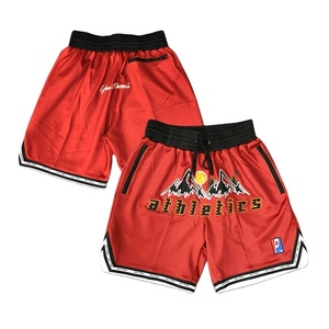 Pantalones Cortos de Baloncesto Personalizados Premium con Logotipo Frontal, Estampado Gráfico, Atléticos, Ligeros, de Secado Rápido, para Entrenamiento en Equipo, Unisex, 100% Poliéster - Product Image 1
