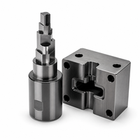 Composants d'usinage CNC industriels, rectification de précision, acier inoxydable 316, approvisionnement direct usine, nickelé