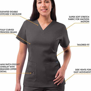 Premium quality Nursing Best Quality <b>Doctors</b> And Nurses Female Scrub Nursing Uniform <b>Sets</b> Medical Scrub Hospital Suit - Product Image 3