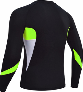 Camiseta de Compresión para Hombre de Buena Calidad, Personalizada, para MMA, Transpirable, de Secado Rápido, UPF 50, Ajuste Ceñido, Spandex/Poliéster, Precio Razonable - Product Image 2