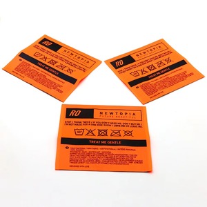 Etiquetas Tejidas Ecológicas Personalizadas de Alta Calidad para Prendas de Vestir, 200 Piezas, 2x5cm, Cuadradas, Corte Láser, Estampado en Caliente, Logotipo de Marca para Ropa - Product Image 4