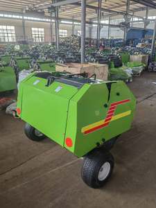 Achetez une presse à balles ronde agricole de qualité supérieure à prix avantageux, livraison rapide, vente en gros, presse à balles ronde pour foin et paille avec roues - Product Image 6