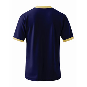 ชุดกีฬาผู้ชาย OEM ODM เสื้อยืดออกกำลังกายลำลอง สีพื้น เสื้อผ้ากีฬาน้ำหนักเบา ระบายอากาศได้ดี - Product Image 4