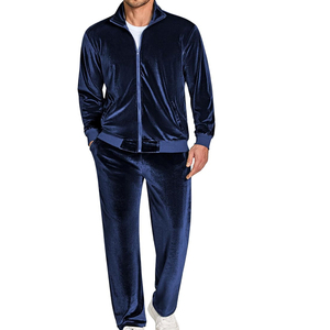 Men's Tracksuit Athletic 2-piece set Casual Full Zip Running Suits Set Long Sleeve Sports <b>Sweatsuits</b> - Product Image 3