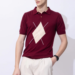 Full Customized Printing Men Sublimation Polo Shirts Quick Dry Loose Fit Turn <b>Down</b> Collar Polo Shirt For Men - Product Image 1