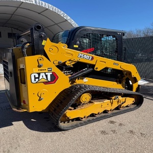 Cargadora de dirección deslizante Caterpillar de segunda mano en buen estado, máquina cargadora de dirección deslizante Cat usada en venta a precio competitivo - Product Image 3