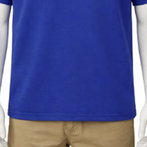 Camiseta de hombre de manga corta, color sólido, 100% algodón, de secado rápido, transpirable, de alta calidad, corte regular, con logo personalizado, para verano. - Product Image 5