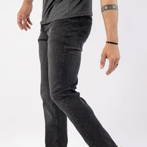 New Best Style Denim Pants for Man and Casual Wear Men Clothes Solid Color Slim Straight Plus Size Men Jeans - Product Image 3