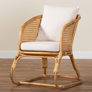 Silla de ratán tejida a mano para dormitorio, silla de maquillaje, asiento para tocador, comedor o sala de estar. - Product Image 1