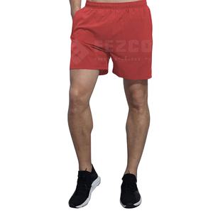 กางเกงขาสั้นออกกำลังกายผู้ชายแบบสั่งทำพิเศษ ผ้าโพลีเอสเตอร์/คอตตอน ระบายอากาศได้ดี แห้งเร็ว เอวยางยืดสูง บริการ OEM - Product Image 1