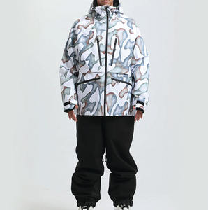 Combinaison de ski de haute qualité, imperméable, coupe-vent, respirante, écologique, séchage rapide, douce et confortable pour le snowboard - Product Image 5