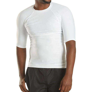 Polyester Spandex Performance Base Layer Shirt for Martial Arts Training Solid White Compression Gear for MMA Custom Rash Guards - Product Image 6