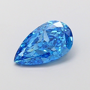 Diamante Cultivado en Laboratorio de Corte Pera de 1.14ct, Azul Intenso VS1, Certificado IGI, Diamante Suelto CVD al por Mayor para Joyería - Product Image 1