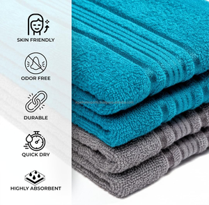 Serviette de toilette pour spa et salon 400 GSM – Toucher super doux – Logo personnalisé OEM – Approvisionnement en gros - Product Image 2