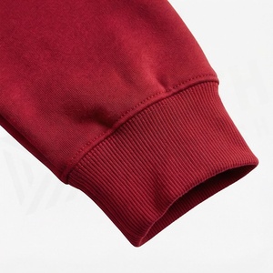 Conjunto Deportivo de 2 Piezas para Mujer, Sudadera Roja de Felpa y Pantalones Jogger, Cuello Redondo, Manga Larga, Corte Holgado Informal, Estampado Athletic Department 1984 - Product Image 6