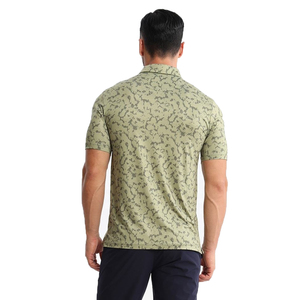 เสื้อโปโลแขนสั้นลายพรางสำหรับผู้ชาย แห้งเร็ว ผ้าถัก สวมใส่สบายๆ - Product Image 6