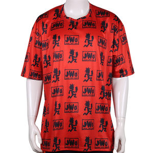 150 GSM 100% Poliéster Impresión digital de alta calidad Manga corta de gran tamaño para hombres para camisetas polo para uso en gimnasio o elecciones - Product Image 2