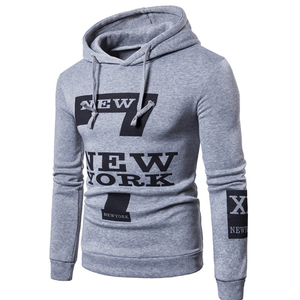 Ensemble sweat à capuche et pantalon de survêtement blanc pour homme, style New York, manches longues, cordon de serrage, streetwear décontracté, 100% coton respirant, coupe ample 2 - Product Image 5