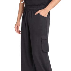 กางเกงวอร์มเอวสูงสำหรับผู้ชายกางเกงวอร์มสไตล์ผ้าฝ้ายระบายอากาศได้ดีแห้งเร็วมีกระเป๋ามีซิป - Product Image 3