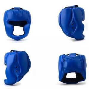 Casque de boxe en cuir PU Custom Lawd Sports LW-BHG-0001, respirant, protecteur, unisexe, pour entraînement et combat. - Product Image 2