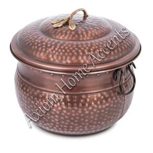 Axiom Home Accents-Olla de manguera de jardín resistente a la oxidación con diseño rústico, perfecto para patio al aire libre o almacenamiento en el jardín - Product Image 2