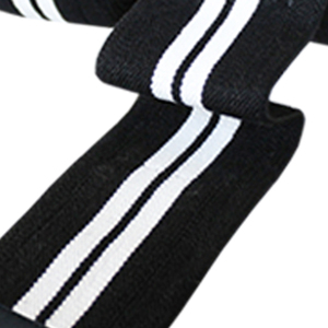 ปลอกแขนศอกแบบปรับได้คุณภาพสูง ออกแบบเองได้ ลายทางสองสี สำหรับผู้ใหญ่ พร้อมสายรัดแบบห่วง ขายส่ง - Product Image 5