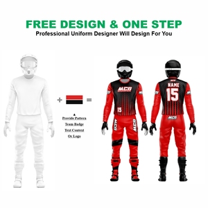 Awesome Sublimation Printing Breathable Comfortable Fabric Eco Friendly Motocross, MTB and Dirt Bike Racing Uniforms - Product Image 2