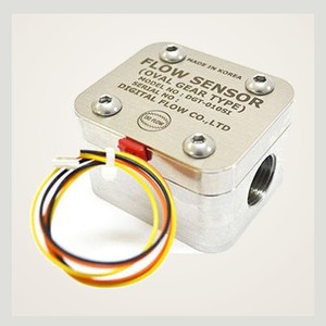 เซ็นเซอร์วัดการไหลแบบดิจิตอล DIGITAL FLOW 316L สแตนเลสสตีล PT 1/2 เกลียวใน DGT-010SI เซ็นเซอร์วัดการไหลแบบโอวัลเกียร์ - Product Image 3