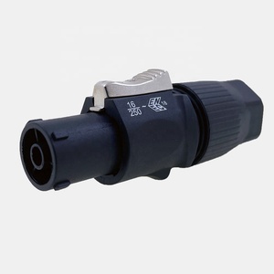 Connecteurs SREXACT SVP598F-W-BK Powercon True1 femelles étanches IP65 16A, coque noire PA66, broches argentées, AC250V haute performance - Product Image 5