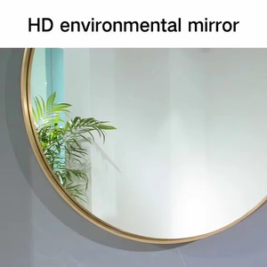 Round Metal Frame Handmade Contemporary Wall <b>Mirror</b> with Hand-Polished Edge REHMAN <b>CRAFT</b> - Product Image 4