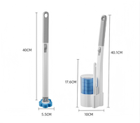 Brosse et éponge de toilette jetables écologiques Esun avec tête en éponge pour salles de bain à domicile et hôtels