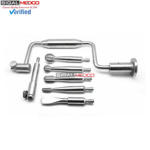 Hudson Brace Manual <b>Hand</b> <b>Drill</b> Surgical Orthopedic Instruments Set CE Certified Reusable Precision Bone Drilling Tool Medical - Product Image 6