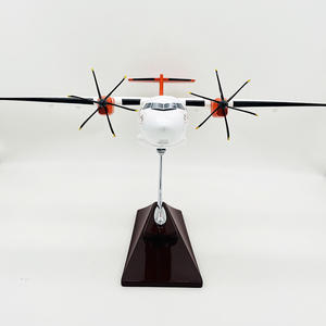 סיטונאים מותאמים אישית עבור מטוסי דגם 27 ס "מ שרף מטוס דגם 72 מטוס דגם atr 72 1/100 עם בסיס עץ - Product Image 3