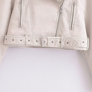 Veste polaire décontractée coupe-vent pour femme avec fermeture éclair intégrale, idéale pour l'extérieur, collection automne-hiver - Product Image 5