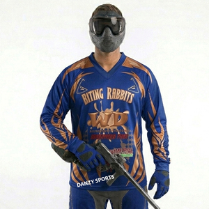 DANZY SPORTS pour maillot personnalisé avec logo, sublimation, maille respirante, impression personnalisée OEM/ODM, unisexe, utilisation en extérieur - Product Image 2