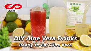 KEIFU 1kg Vietnam Aloe Vera Gránulos HALAL/HACCP Certificado Bubble Tea Ingredientes para Topping Viene con bolsa - Product Image 5