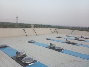 Impact resistant, weatherproof and highly durable Tubular Skylight with wind-driven Turbine Ventilator for natural light & air - Product Image 1