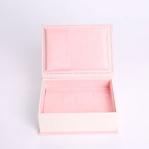 Custom EcoRev Eco-Friendly Handmade Luxury Pink Paperboard Flip Cover Rigid Book Shape Box Glossy Lamination UV Logo Sponge - Product Image 5