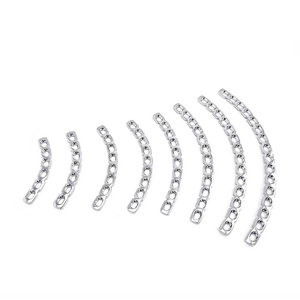 Juego de Implantes Ortopédicos Veterinarios de Titanio Curvados de 3.5mm, 8 Piezas - Product Image 3