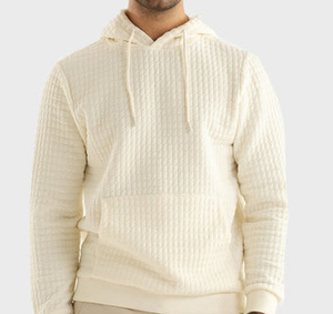 Sweat-shirt à capuche pour homme de qualité supérieure, personnalisé OEM, en mélange de coton, pull-over uni, sweat-shirt d'hiver respirant de qualité supérieure - Product Image 4