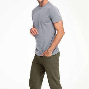 เสื้อยืดทรงบ็อกซี่คุณภาพสูง ตัดเย็บอย่างดี สวมใส่สบาย ทรงโอเวอร์ไซส์ ผ้าฝ้าย 100% เสื้อยืดเปล่าสำหรับสกรีนลาย เสื้อยืดผู้ชาย Haus Industries - Product Image 4