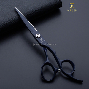 Tijeras de corte de pelo de forma bonita de 6 pulgadas azul marino, acepta tu logotipo, tijeras de peluquería, herramientas - Product Image 1