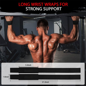 Premium Cotton Weightlifting Straps for Heavy Deadlifts Powerlifting Bodybuilding <b>Strength</b> <b>Training</b> Gym Fitness Grip Support - Product Image 5