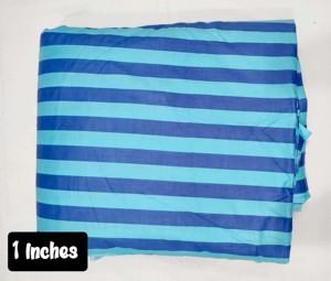 1 inch Stripes Printed 100% Cotton Breathable Lightweight <b>Fabric</b> for Girls Summer Apparel Shirts & Dress - Product Image 5