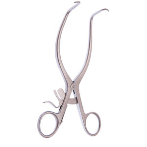 Rétracteur de vulve auto-rétentionnel Gelpi, à pointes longues et fines, 165 mm, en acier inoxydable, instrument chirurgical gynécologique - Product Image 3