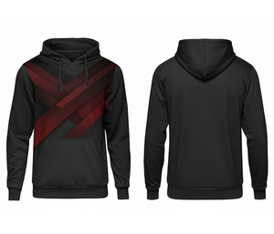 Sweat à capuche personnalisé avec logo par sublimation, style streetwear – Sweat à capuche personnalisé pour équipe, hommes, femmes, jeunes, veste à capuche d'entraînement, vêtements de sport - Product Image 1
